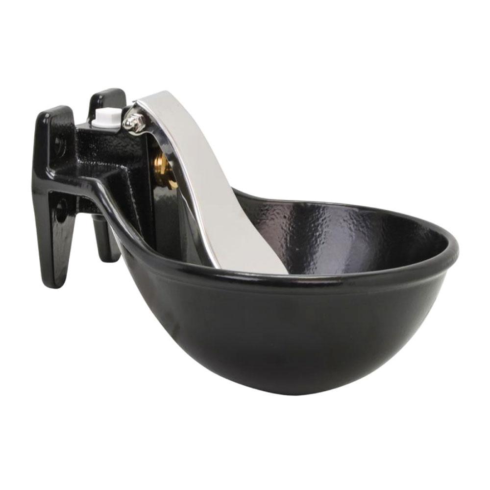 21.5cm Cattle Drinking Bowl - Iron Cast Mounted Automatic Water Cow