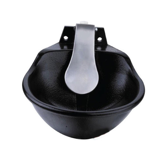 21.5cm Cattle Drinking Bowl - Iron Cast Mounted Automatic Water Cow